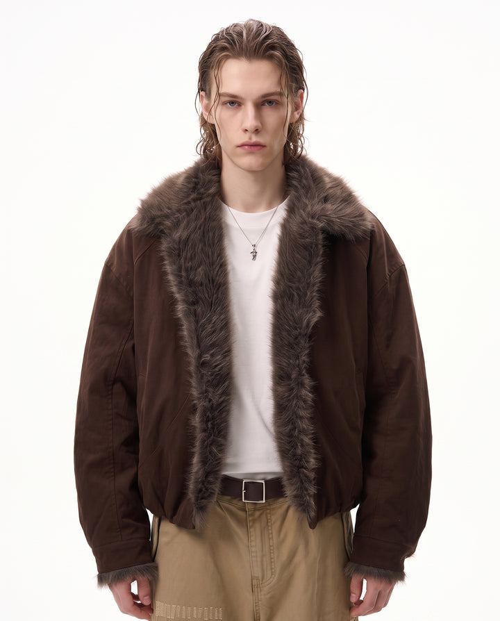 Fur Collar Jacket na3094