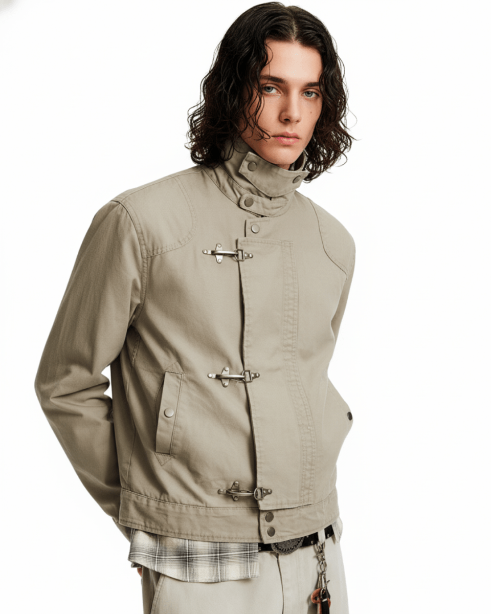 Asymmetry Tactical Toggle Jacket na2261