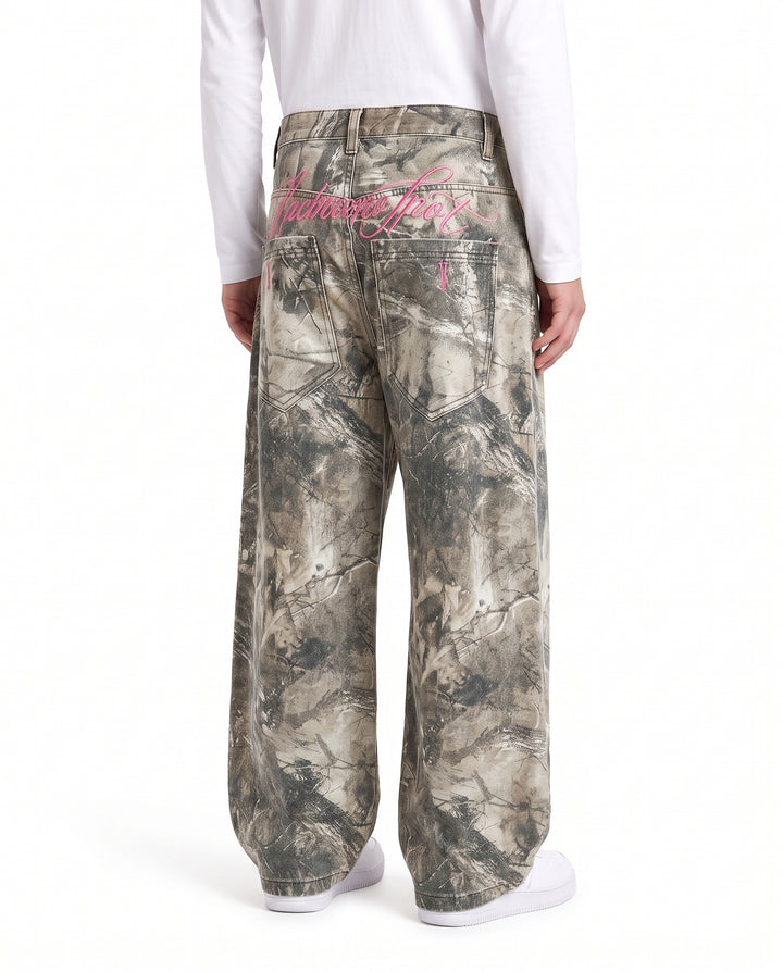 Camo Wide Pants na3008