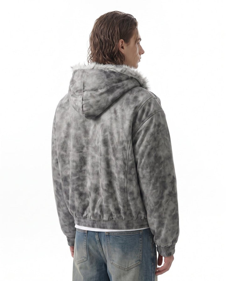 Fur Hooded Jacket na3067