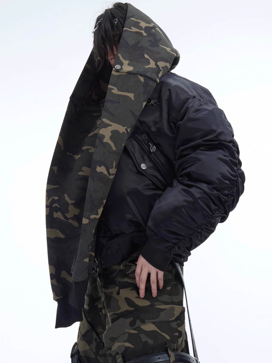 [CultureE] Camouflage Cotton Jacket na1732