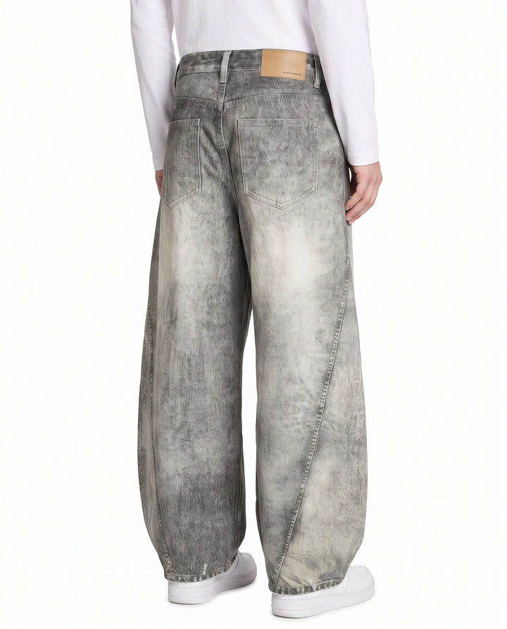 Washed Wide Jeans na3023