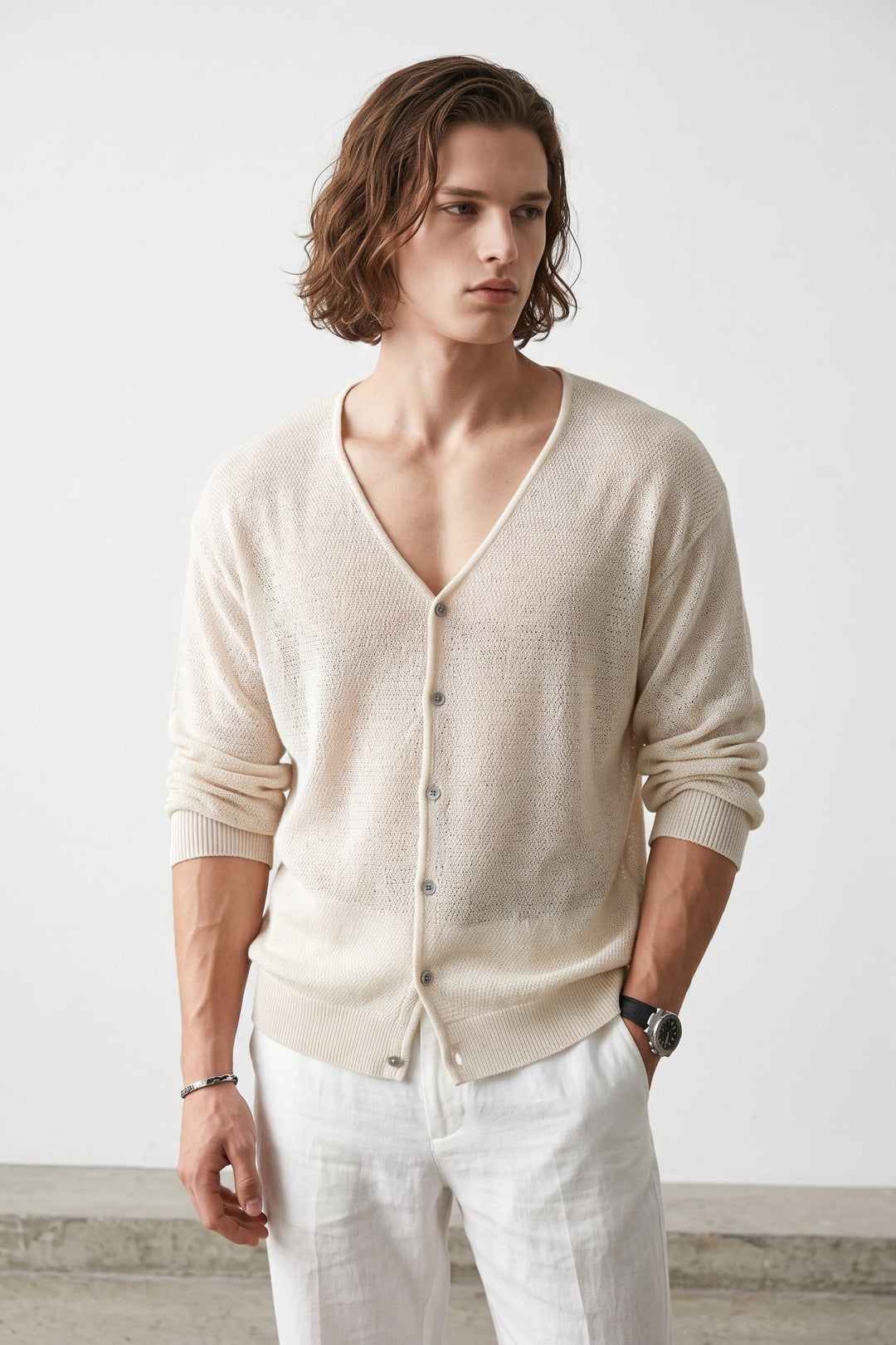 V-neck Cardigan na2680