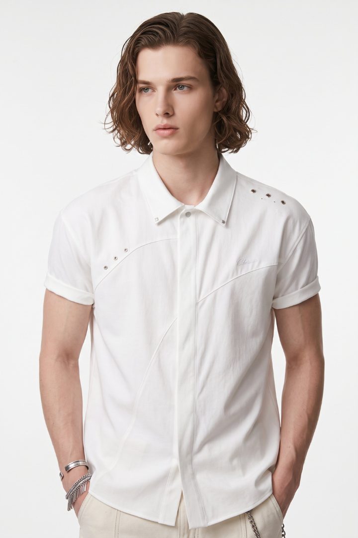 Asymmetric Shirt  na2663