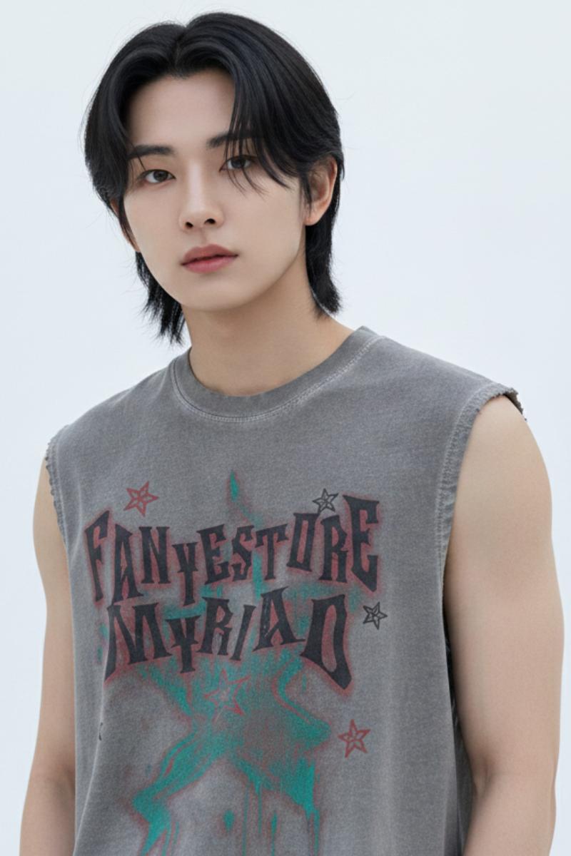 Sleeveless T-shirt  na2616