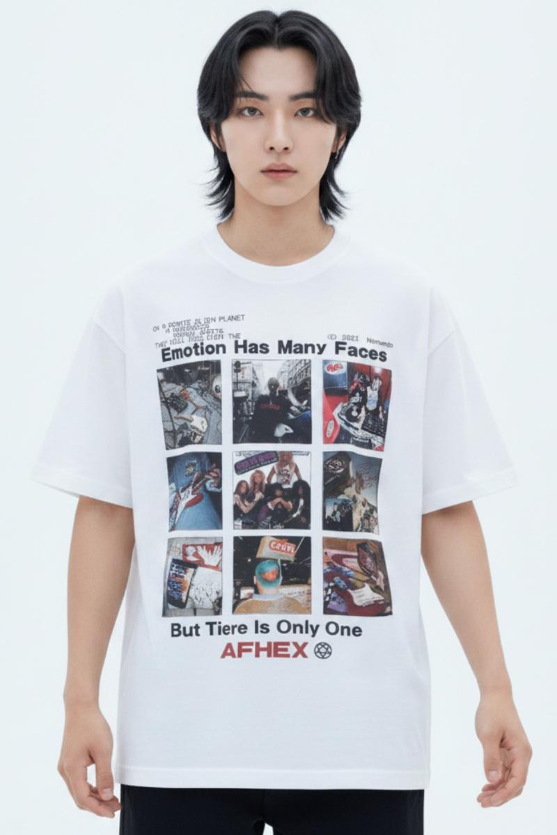 Emotion Faces Tee  na2632