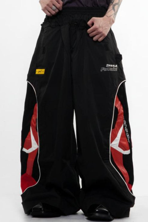 Wide Leg Track Pants  na2597