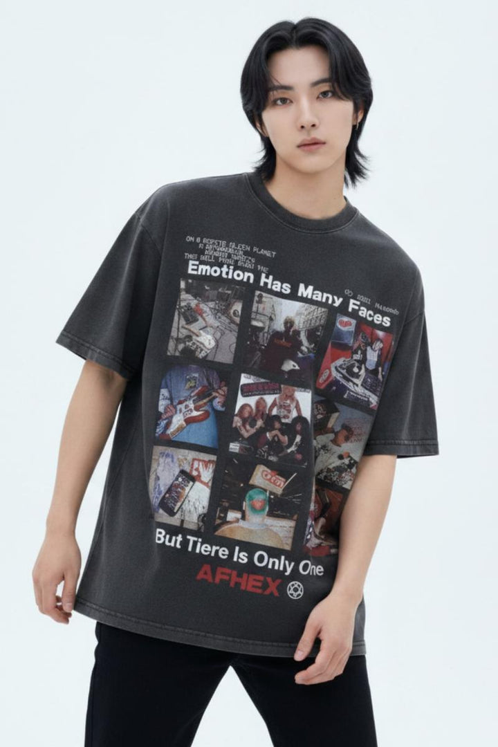 Emotion Faces Tee  na2632