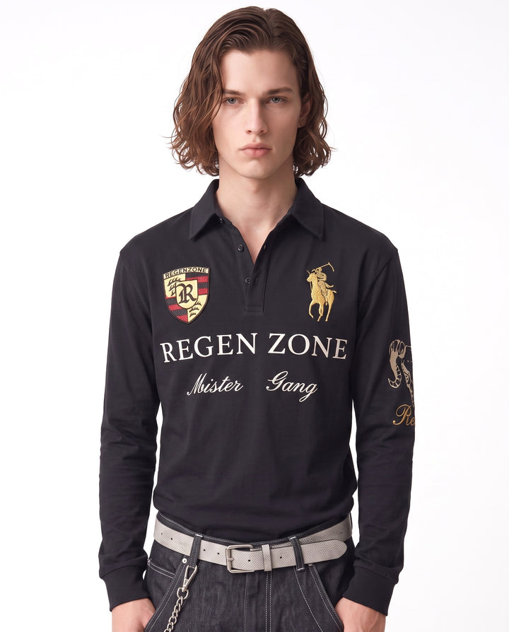 Graphic Polo Shirt na2744