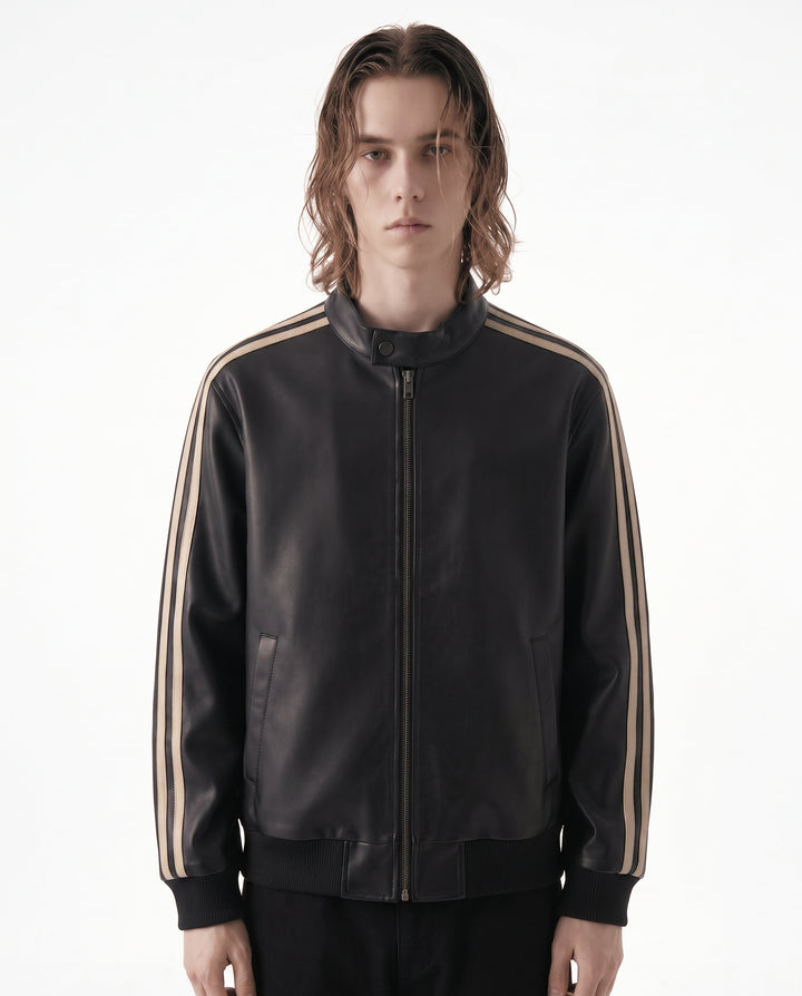 Faux Leather Jacket na2764