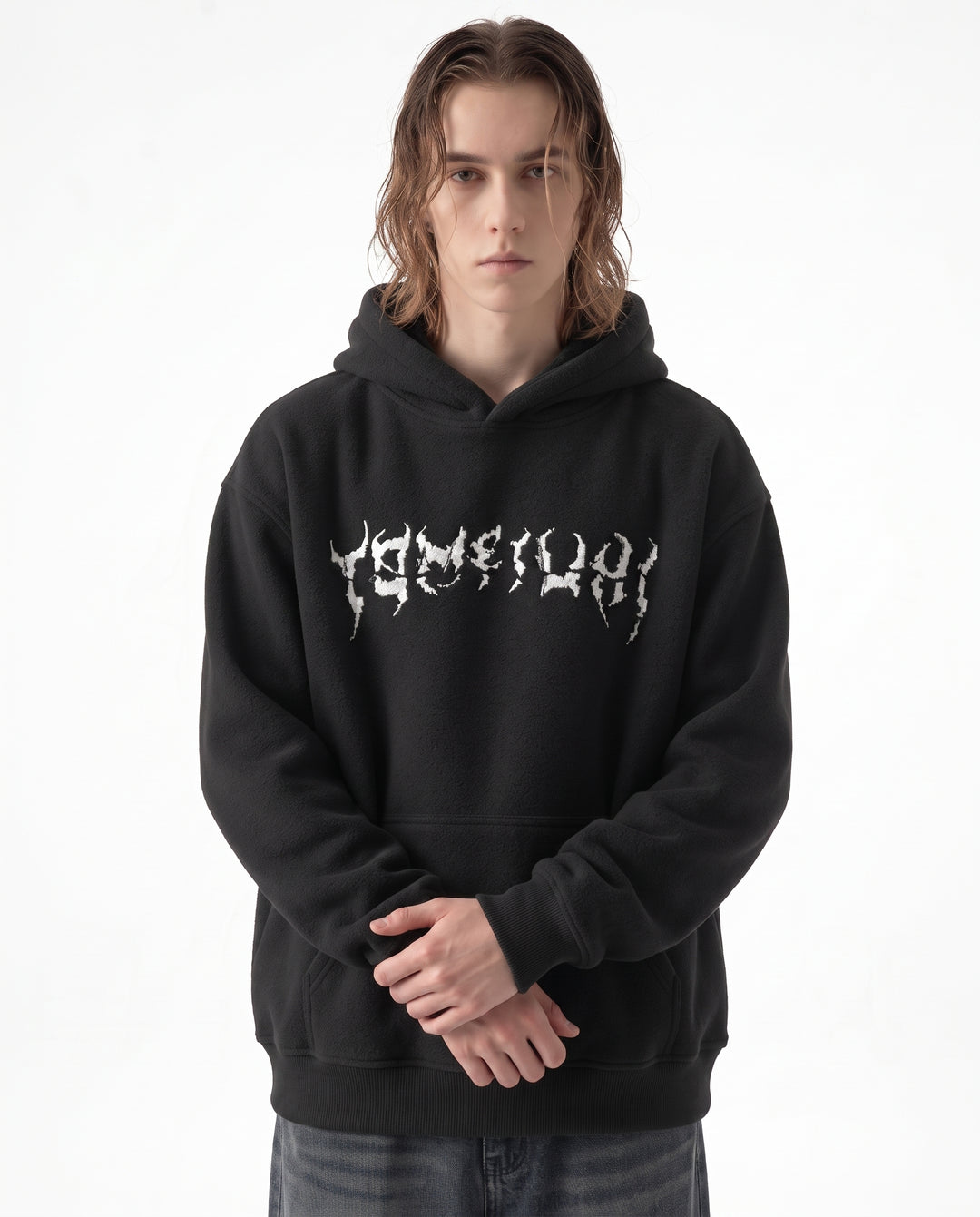Skeleton Knit Hoodie na2777