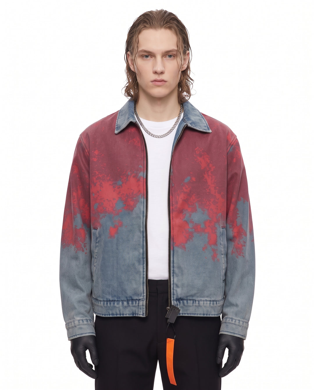 Gradient Denim Jacket na2807