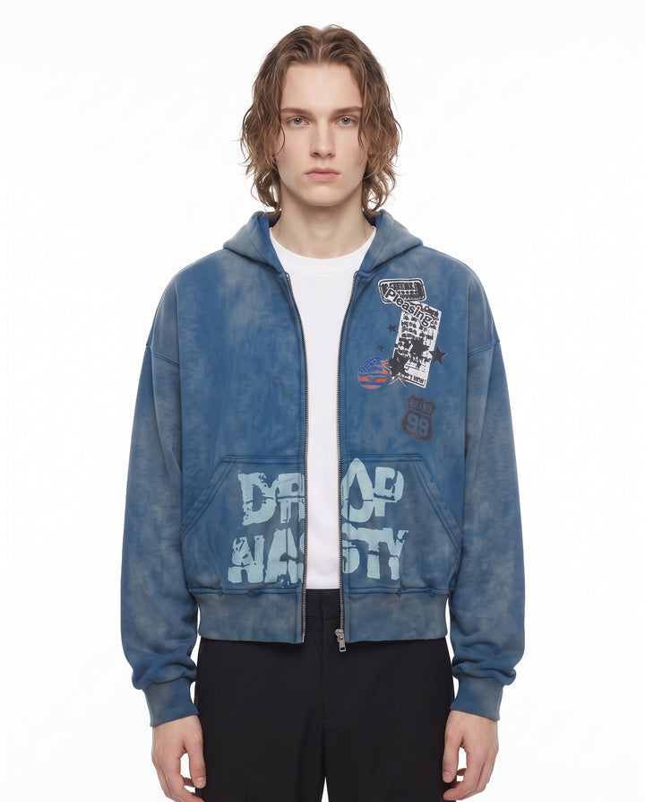 Graphic Washed Hoodie na2812
