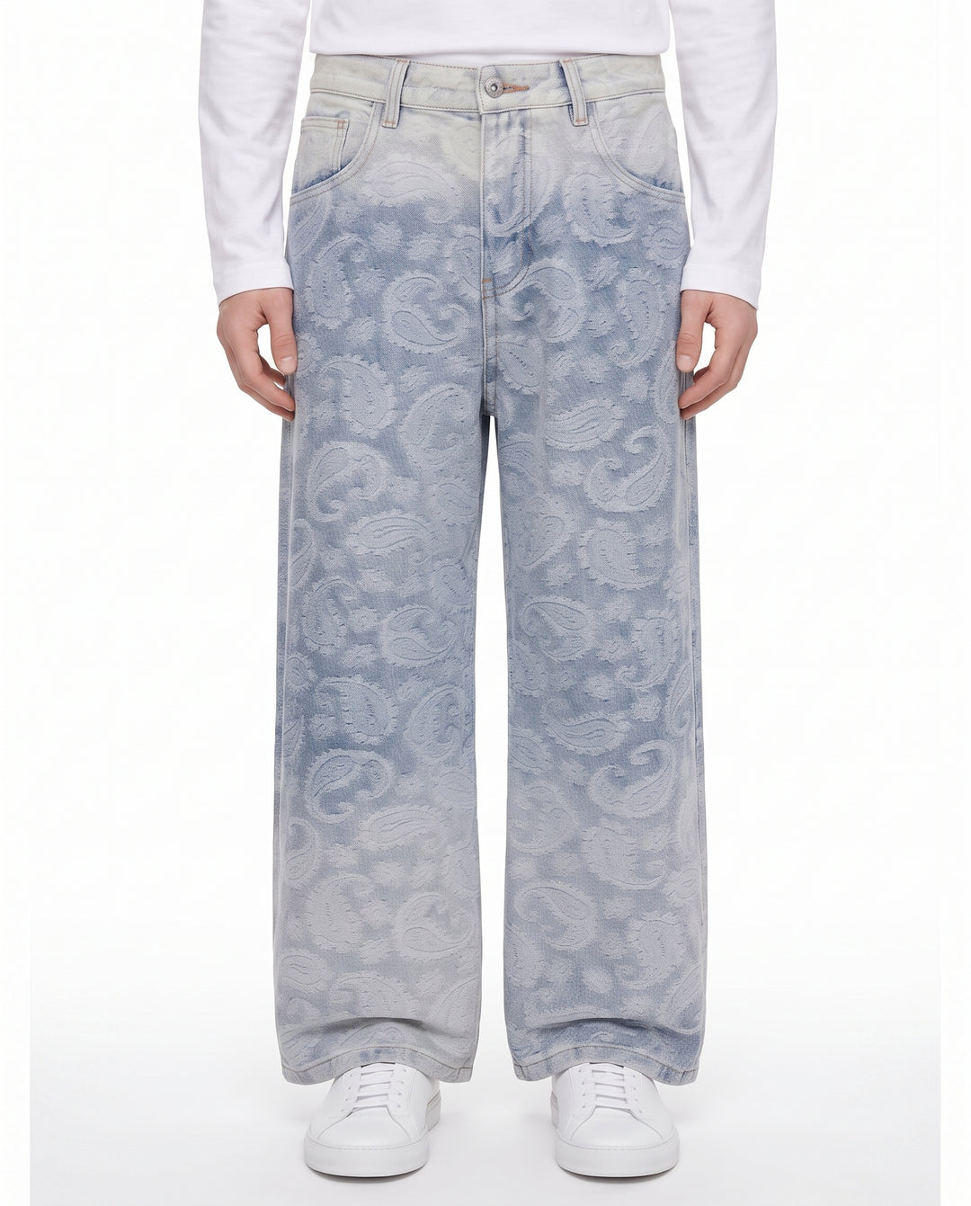 Paisley Wide Jeans na2827