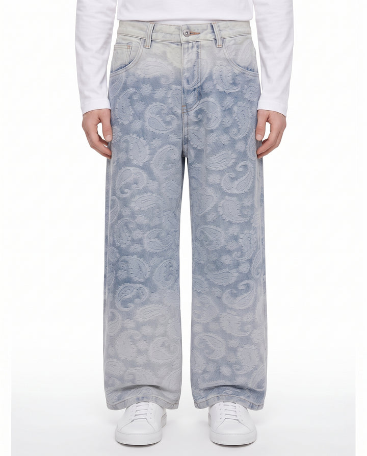 Paisley Wide Jeans na2827