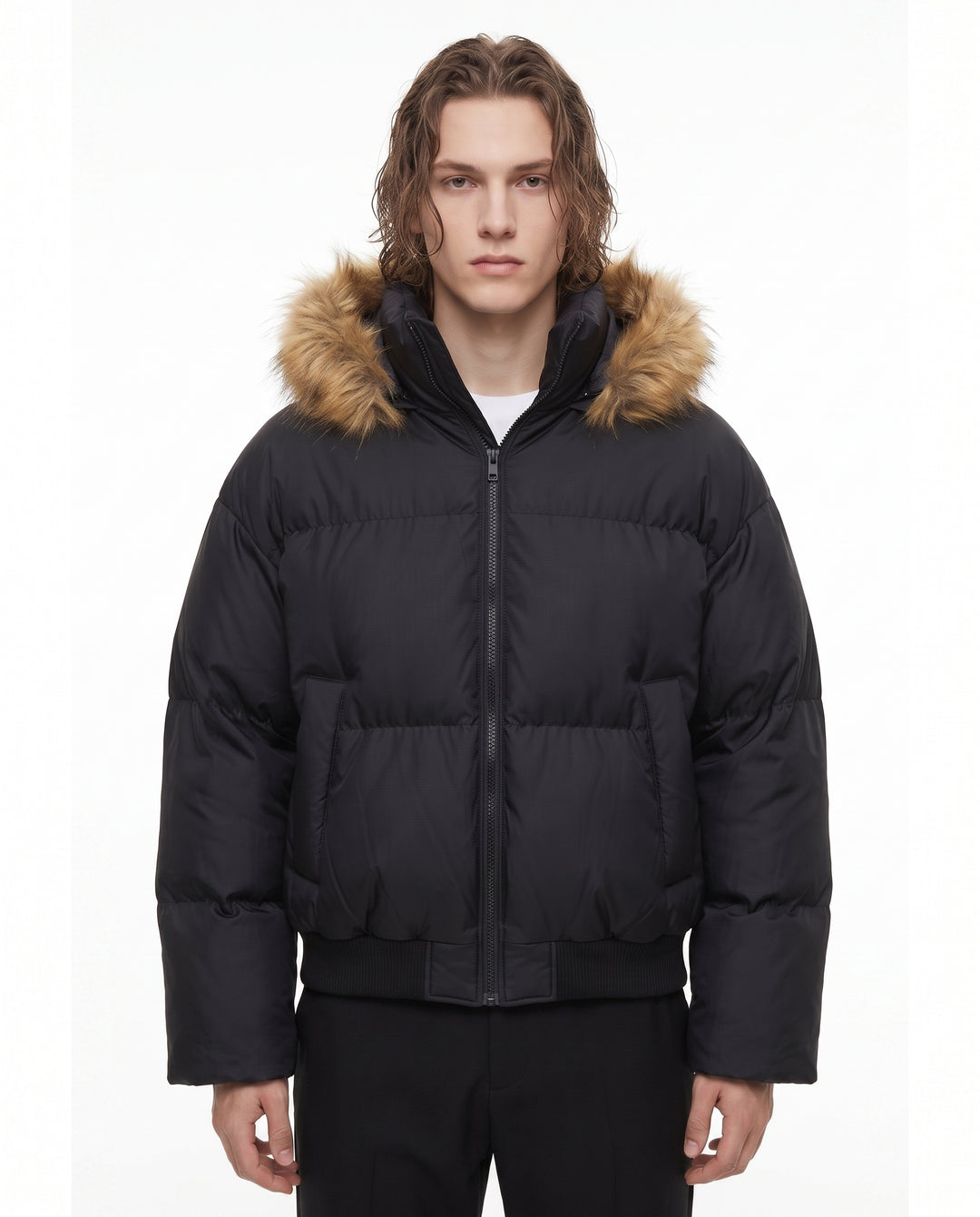 Fur Puffer Jacket na2838