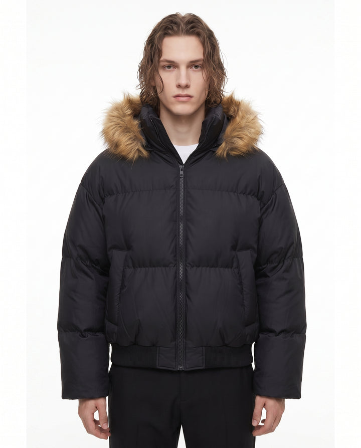 Fur Puffer Jacket na2838