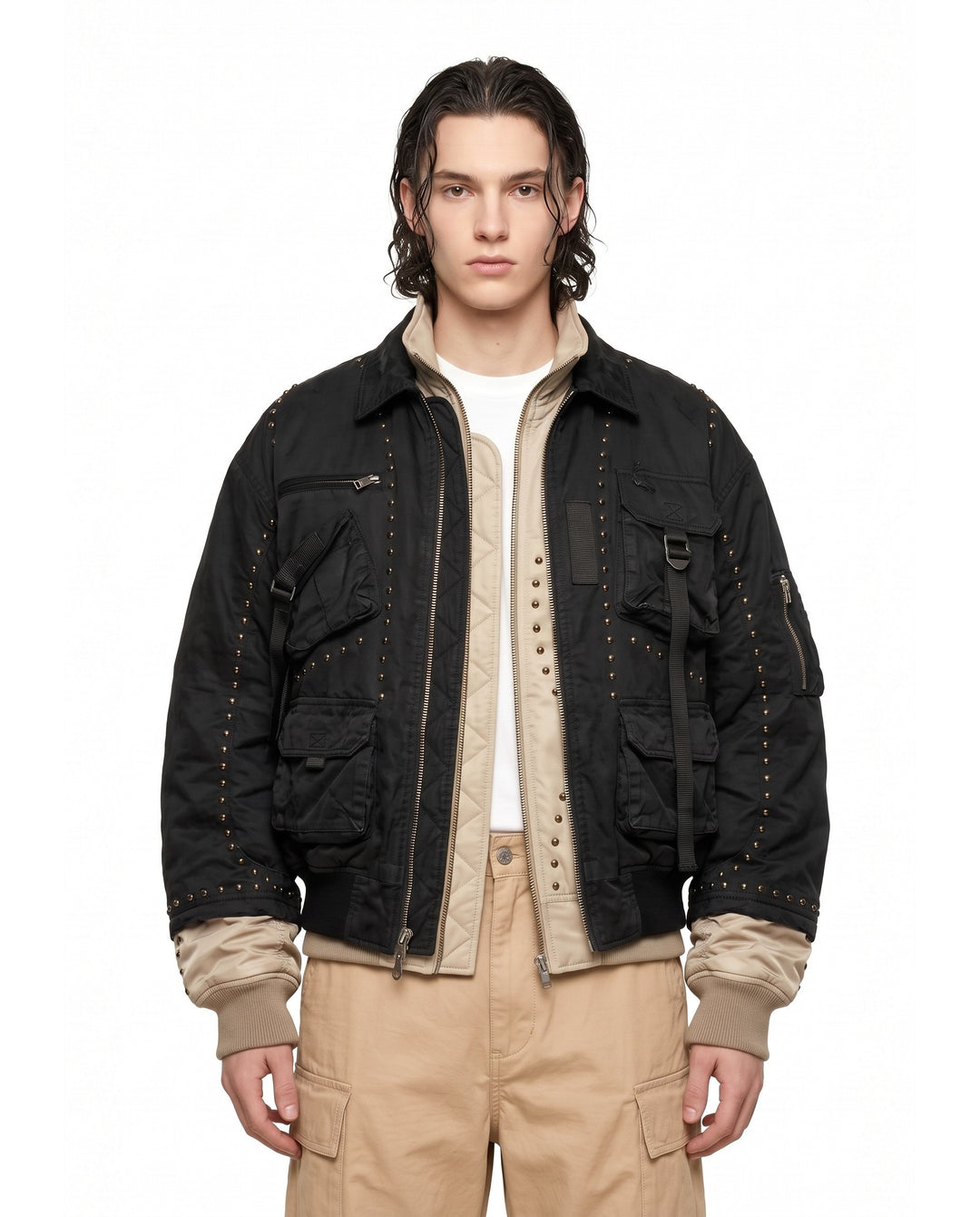 Zip Flight Jacket na2843