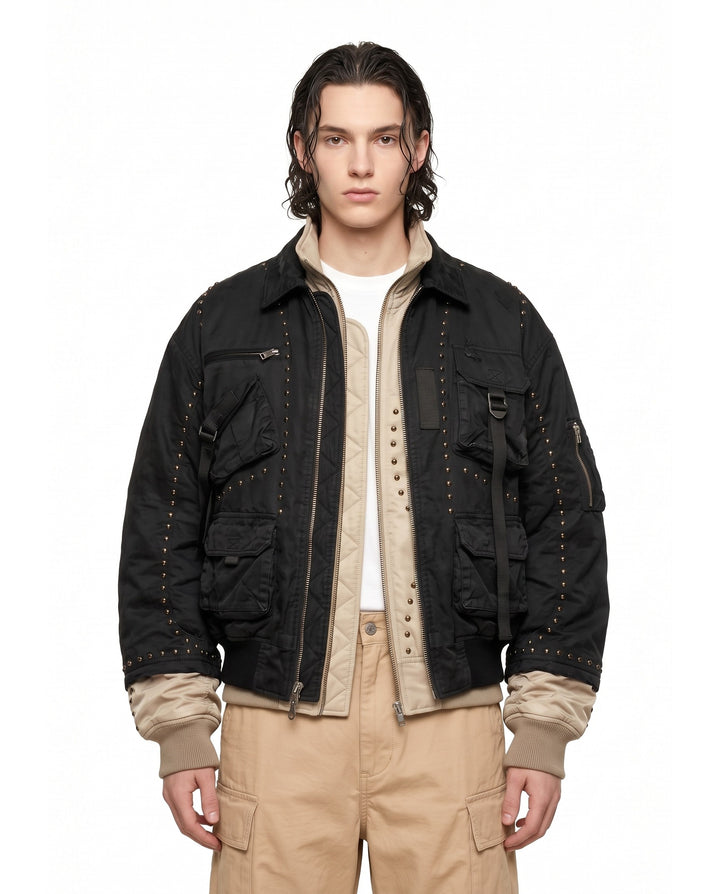 Zip Flight Jacket na2843