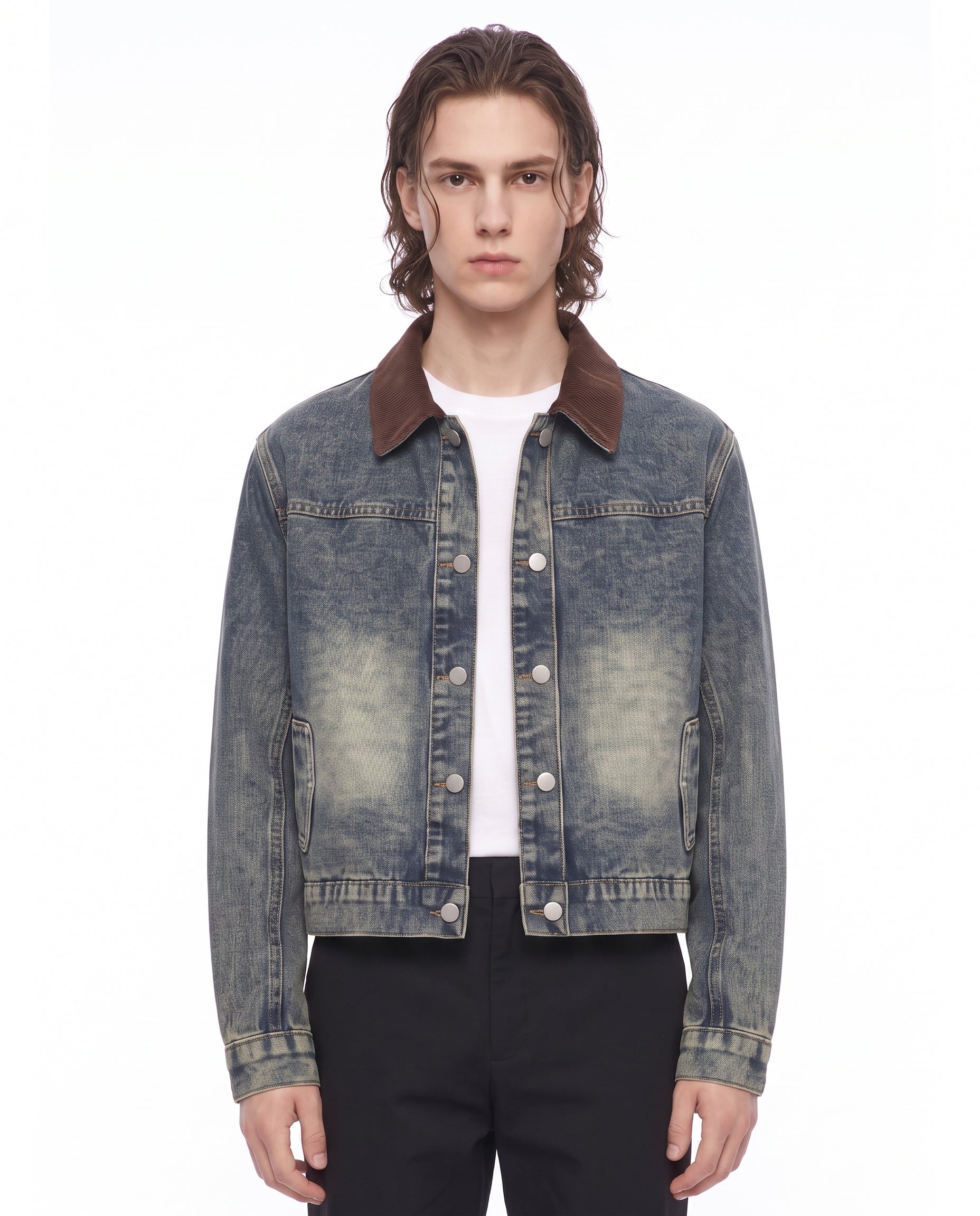 Corduroy Denim Jacket na2851
