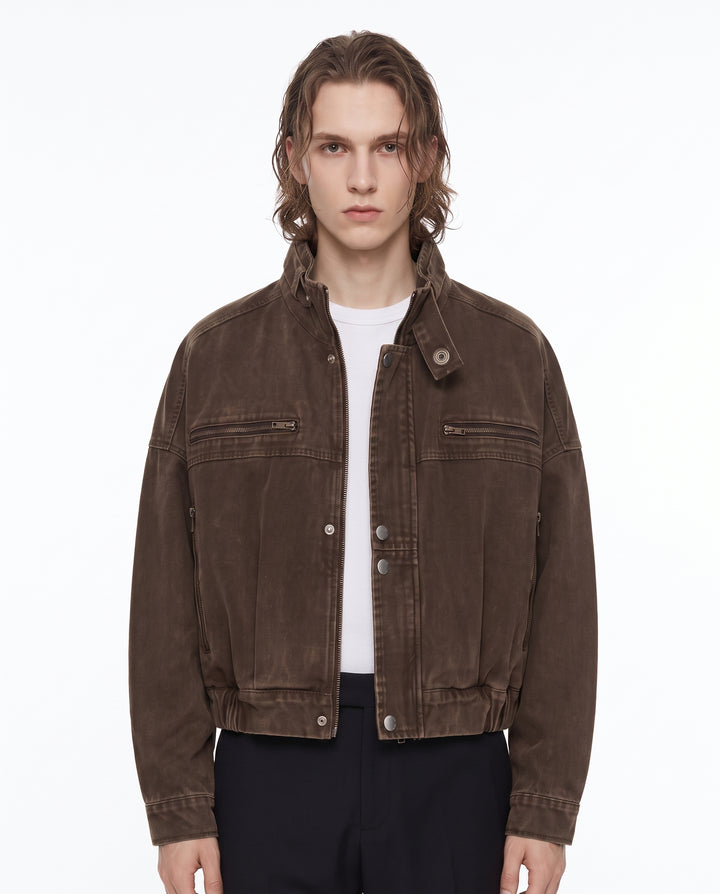 Cropped Utility Jacket na2856