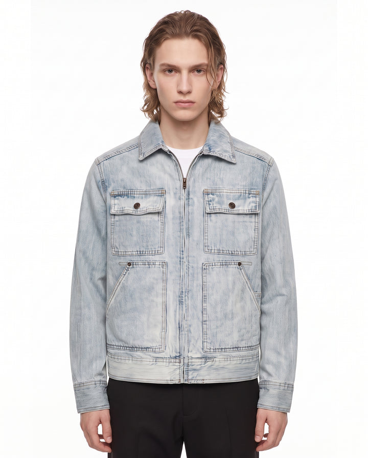 Washed Denim Jacket na2865