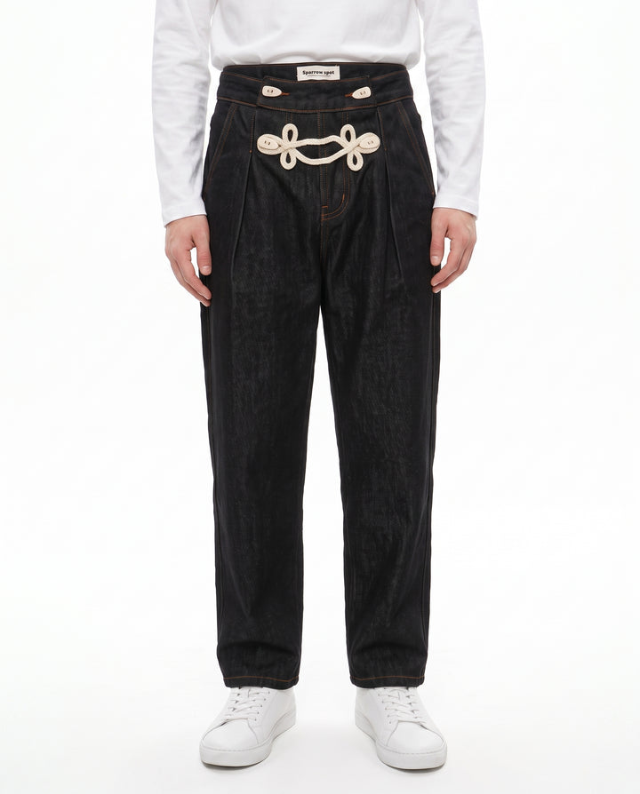 Knot Wide Jeans na2872