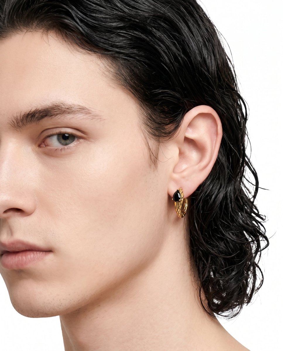 Snake Hoop Earrings na2903