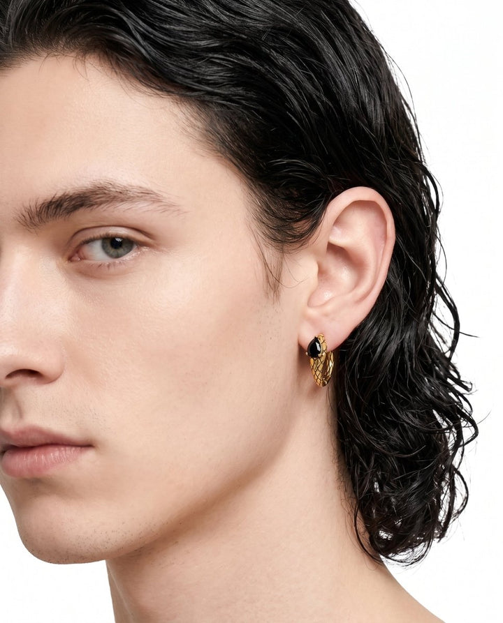 Snake Hoop Earrings na2903