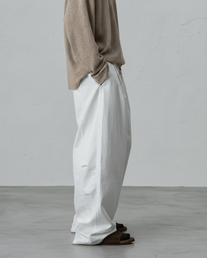 [Nanostudio] Wide String Trousers na2229