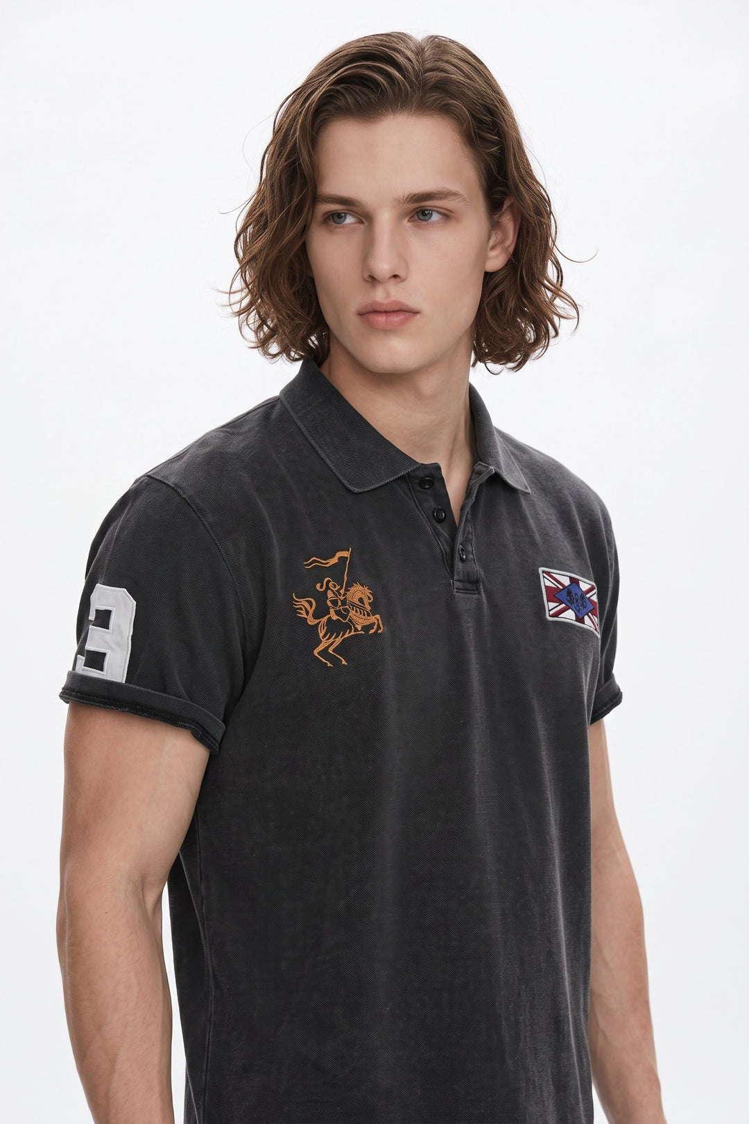 Washed Polo Shirt  na2670