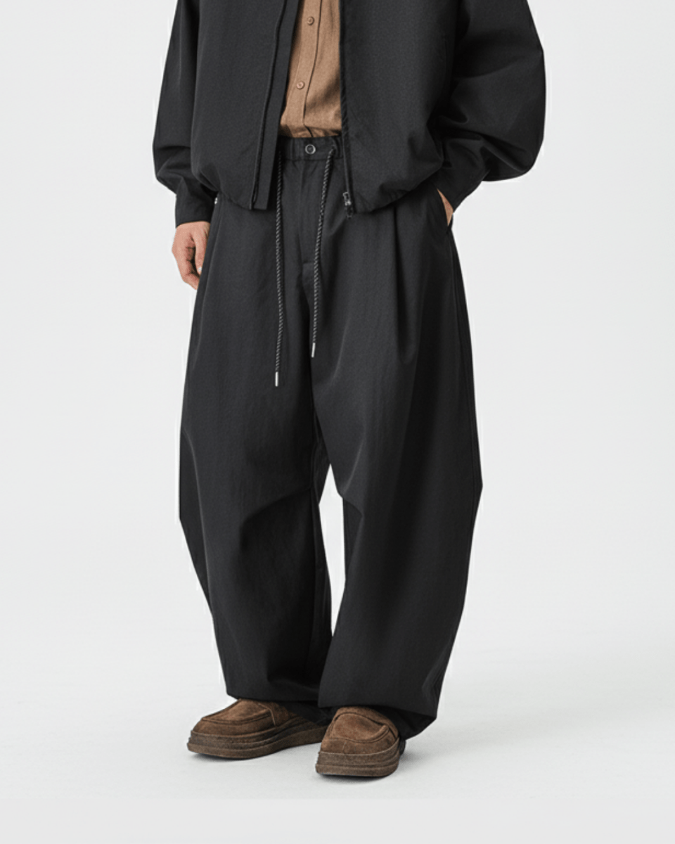 [Nanostudio] Wide String Trousers na2229