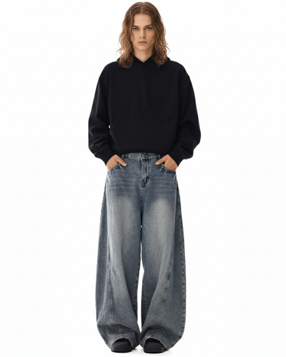 Oversize Street Volume Jeans  na2265