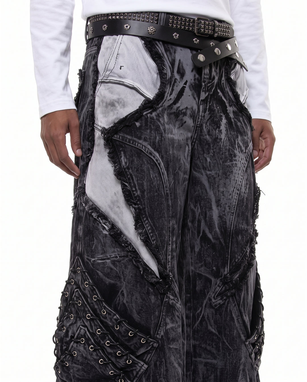 Wide Denim Pants na3200