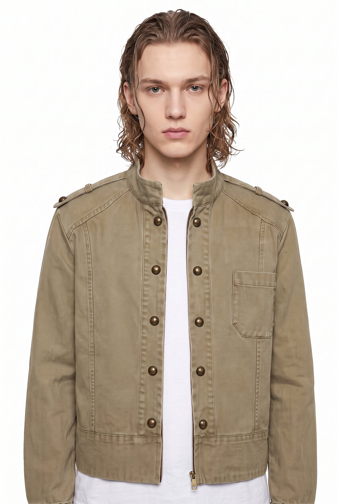 Military Zip Jacket na2848