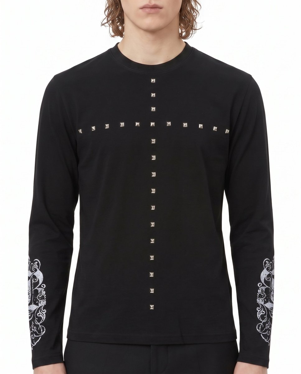 Studded Cross Shirt na3033