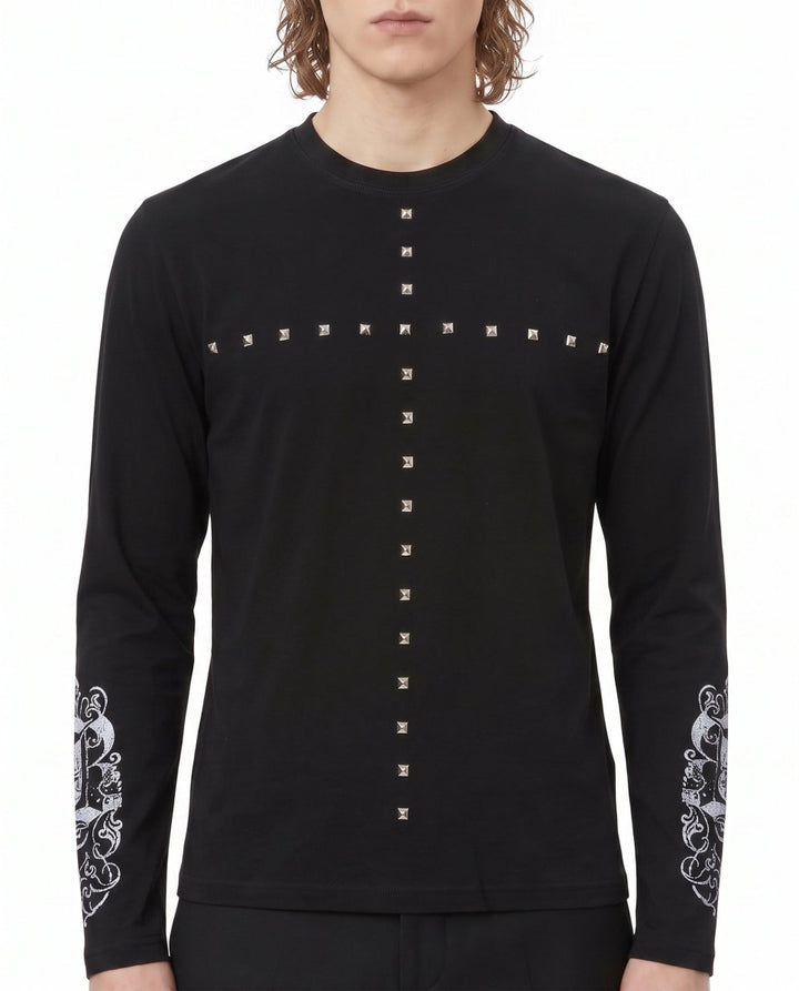 Studded Cross Shirt na3033