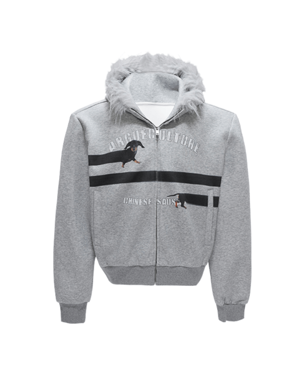 [ArguE CulturE] Seoul Faux-Fur Dog Hoodie na2251