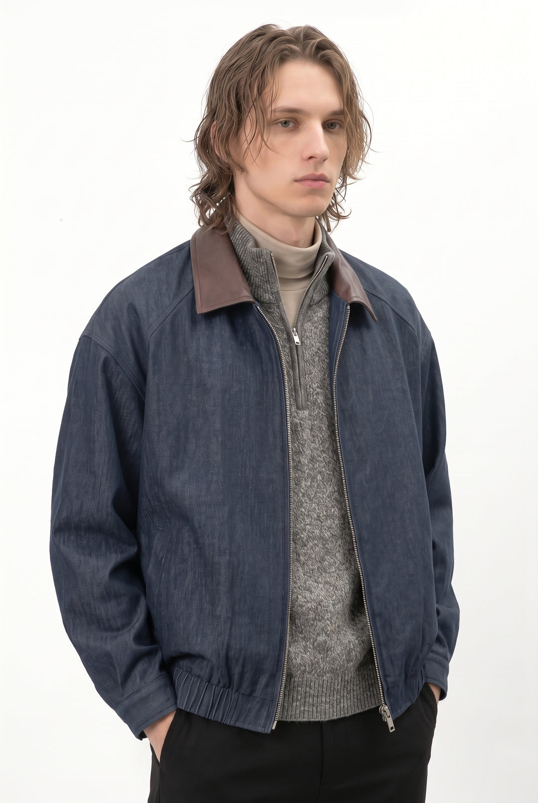 Denim Zip Jacket na2802