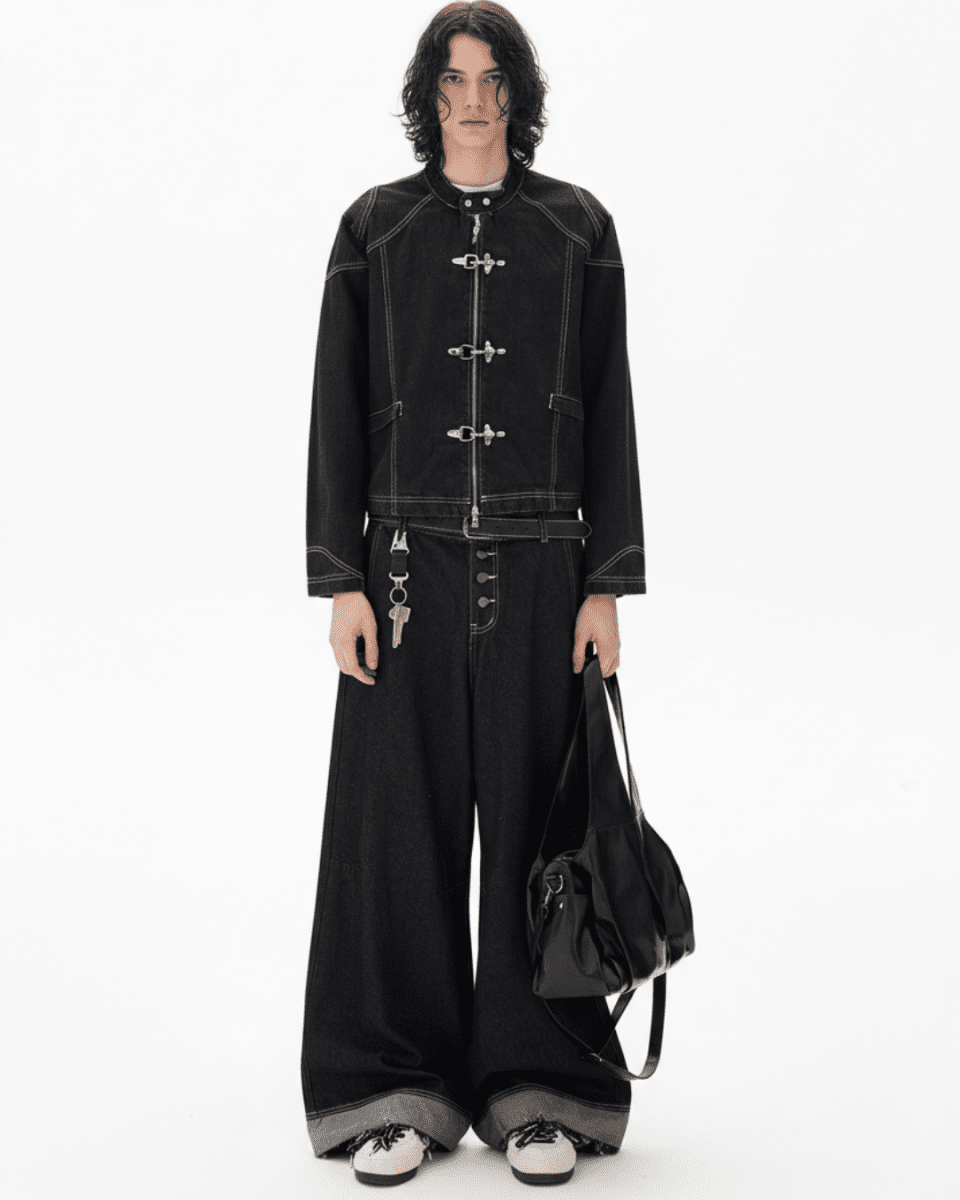 Toggle Archive Denim Jacket  na2312