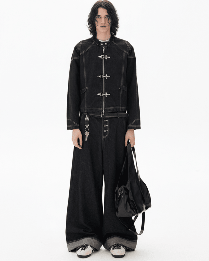 Toggle Archive Denim Jacket  na2312