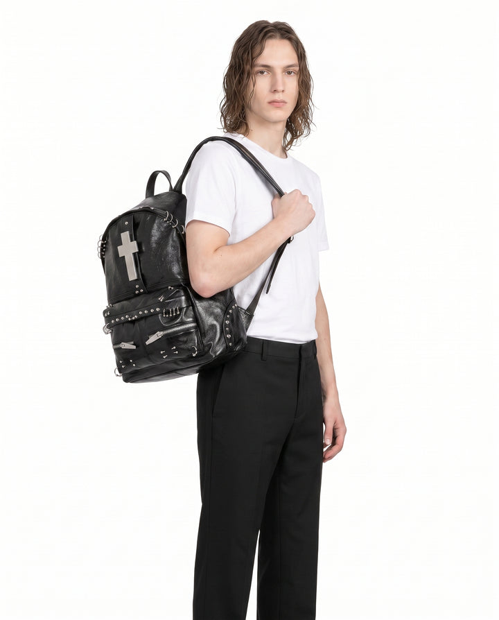 Cross Leather Backpack na2917