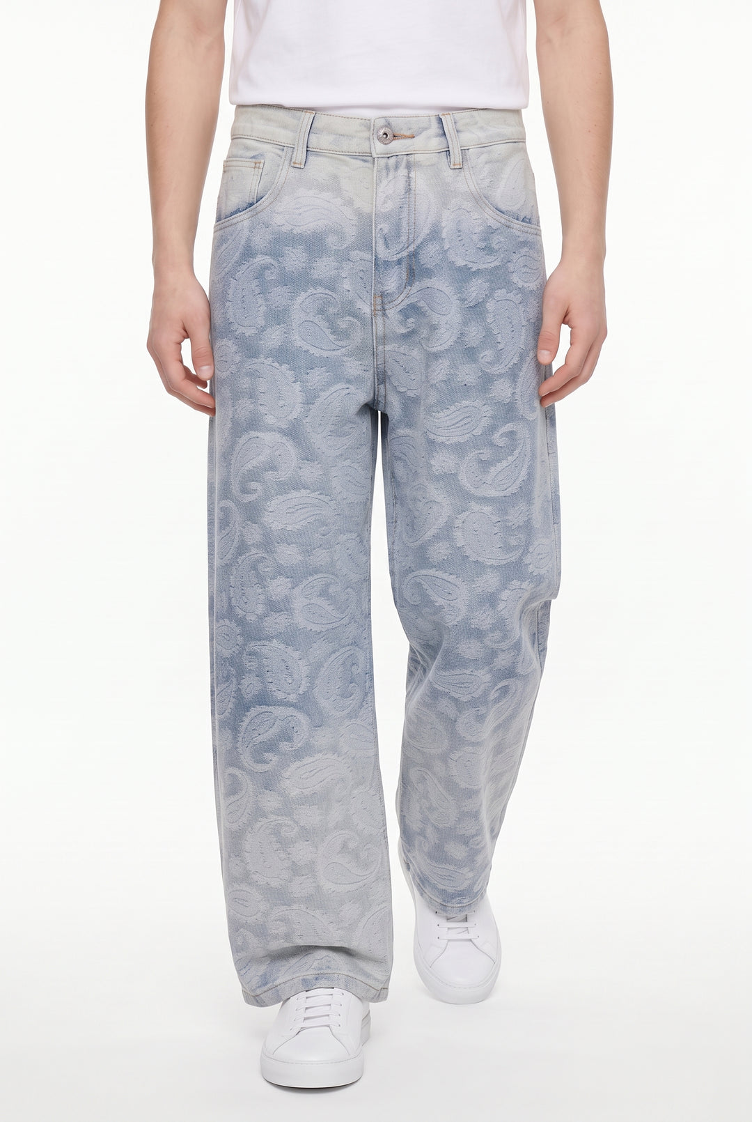 Paisley Wide Jeans na2827