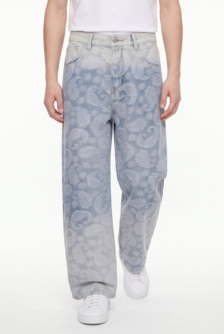 Paisley Wide Jeans na2827