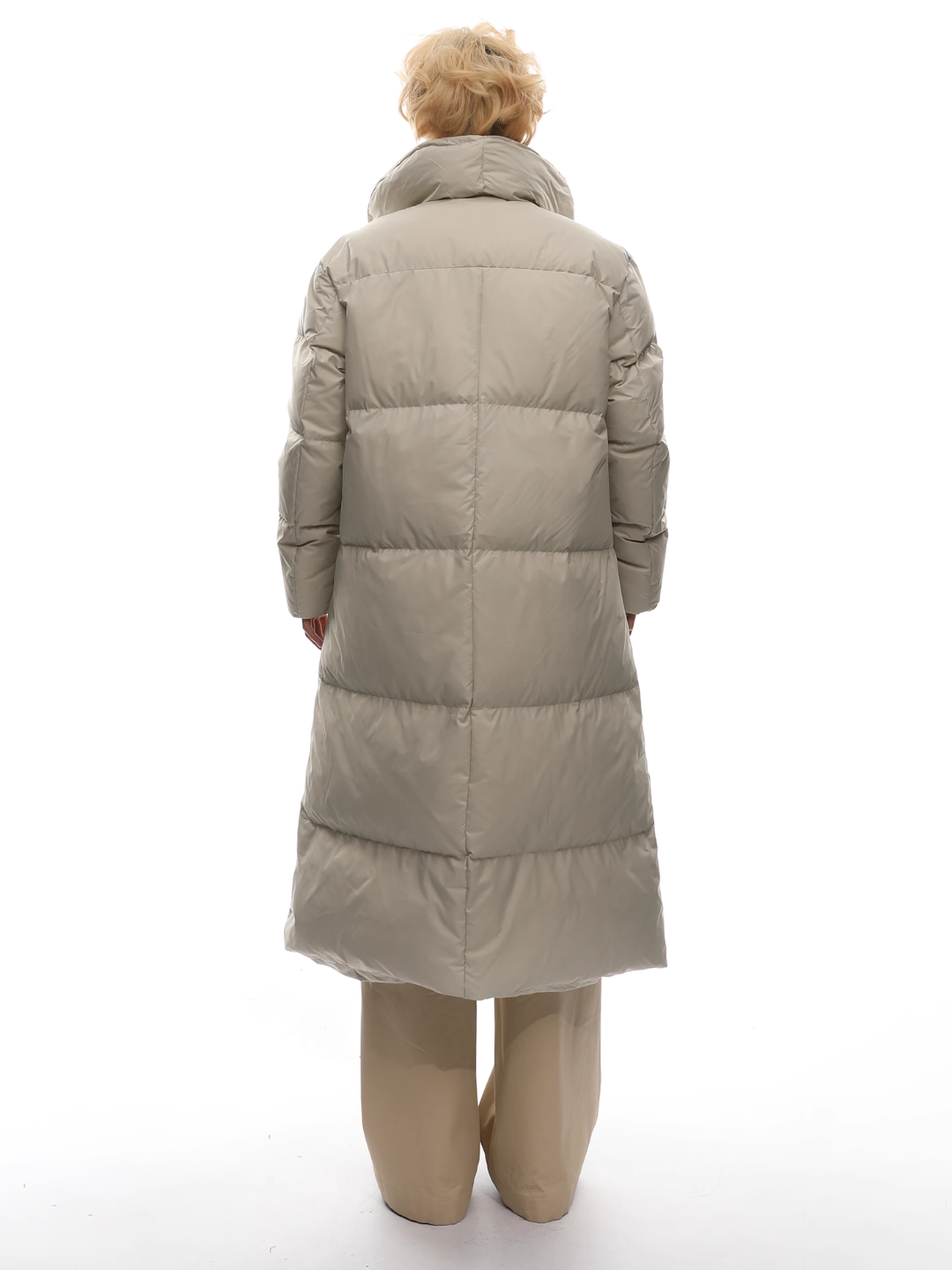 【FUTUREBOY】knee-length down jacket  na1716