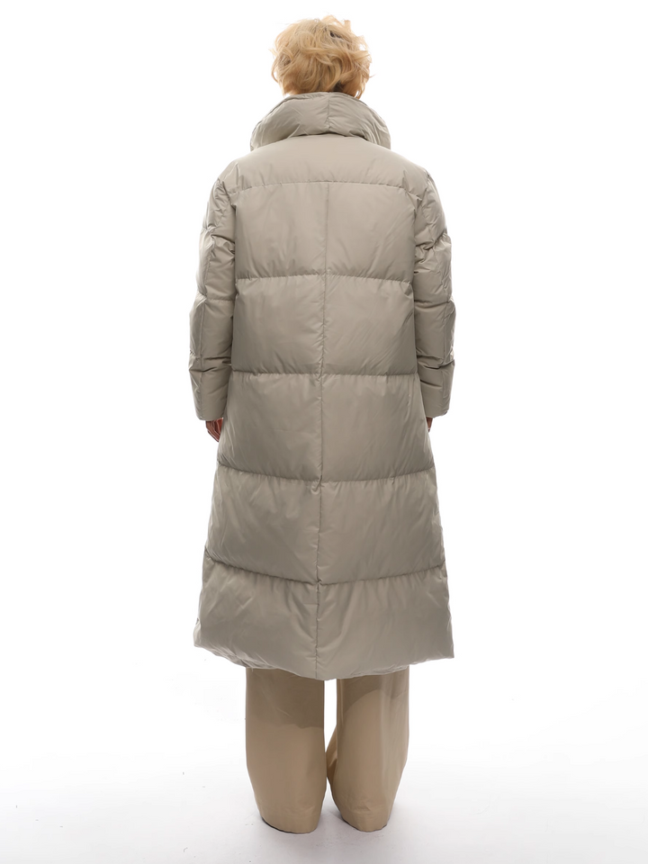 【FUTUREBOY】knee-length down jacket  na1716