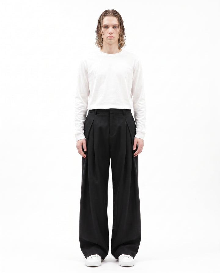 Pleated Wide Pants na2983