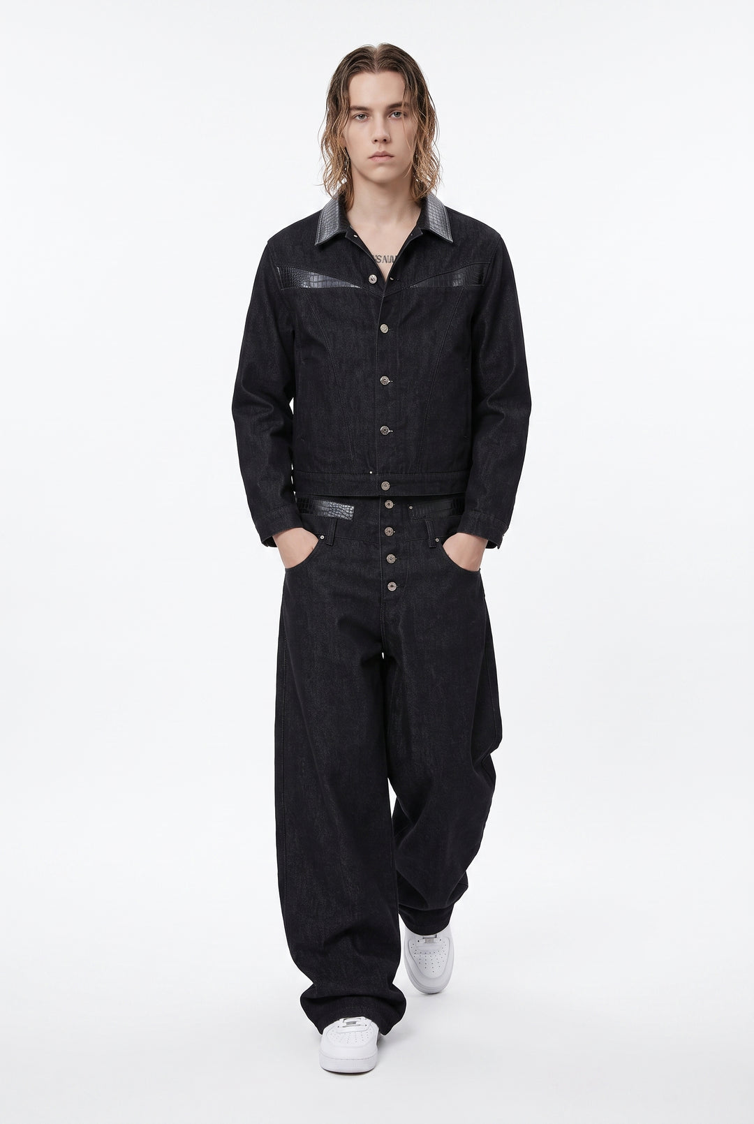 Black Denim Set na2769