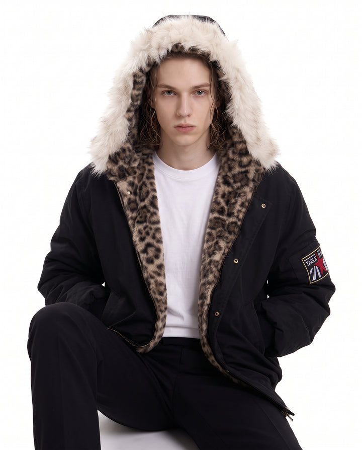 Fur Bomber Jacket na3169