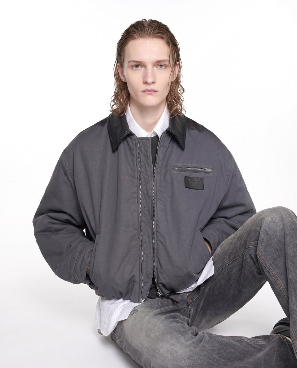 Oversized Bomber Jacket na2976